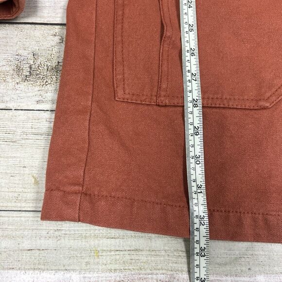 Zanerobe Rustic Orange Button Chore Jacket Button Coat Size S Mens - Picture 12 of 13